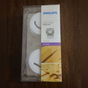 Philips Pasta Maker Shaping Discs Cookie Kit HR2455/05 NEW